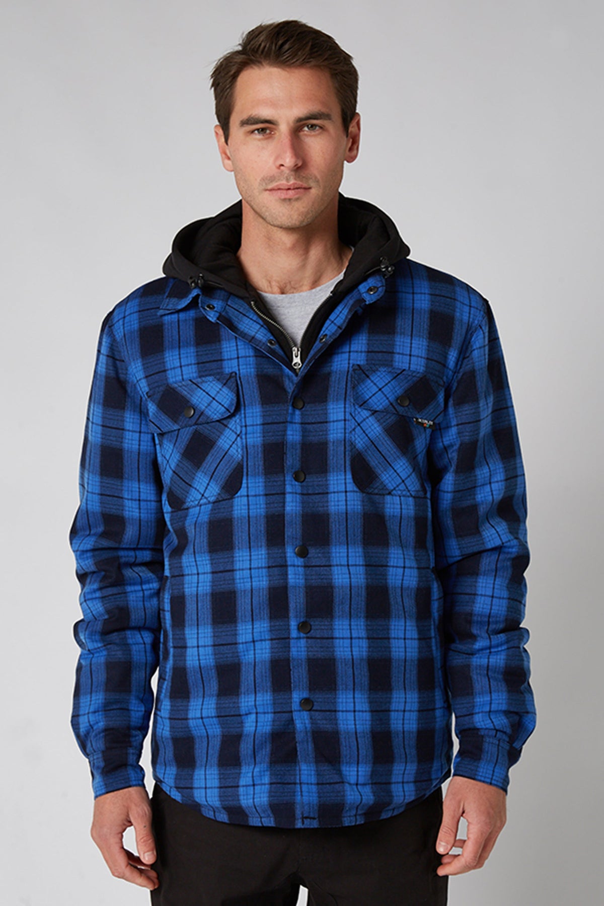 Men's Quilted Flannel Jacket JPW49
