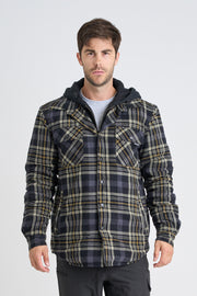 Men's Quilted Flannel Jacket JPW49