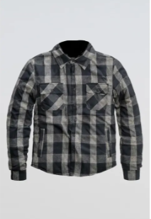 Layered Flannel Jacket