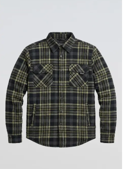 Layered Flannel Jacket