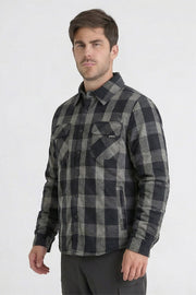 Layered Flannel Jacket JPW94