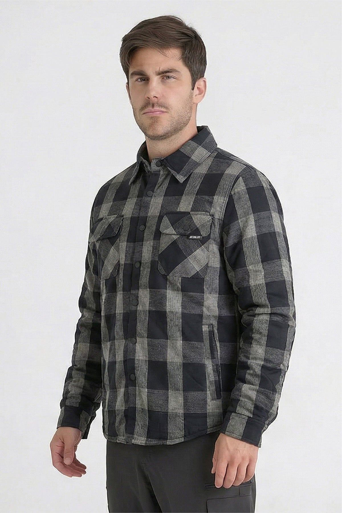 Layered Flannel Jacket JPW94