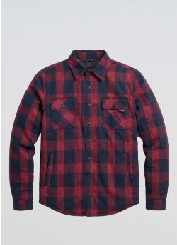 Layered Flannel Jacket