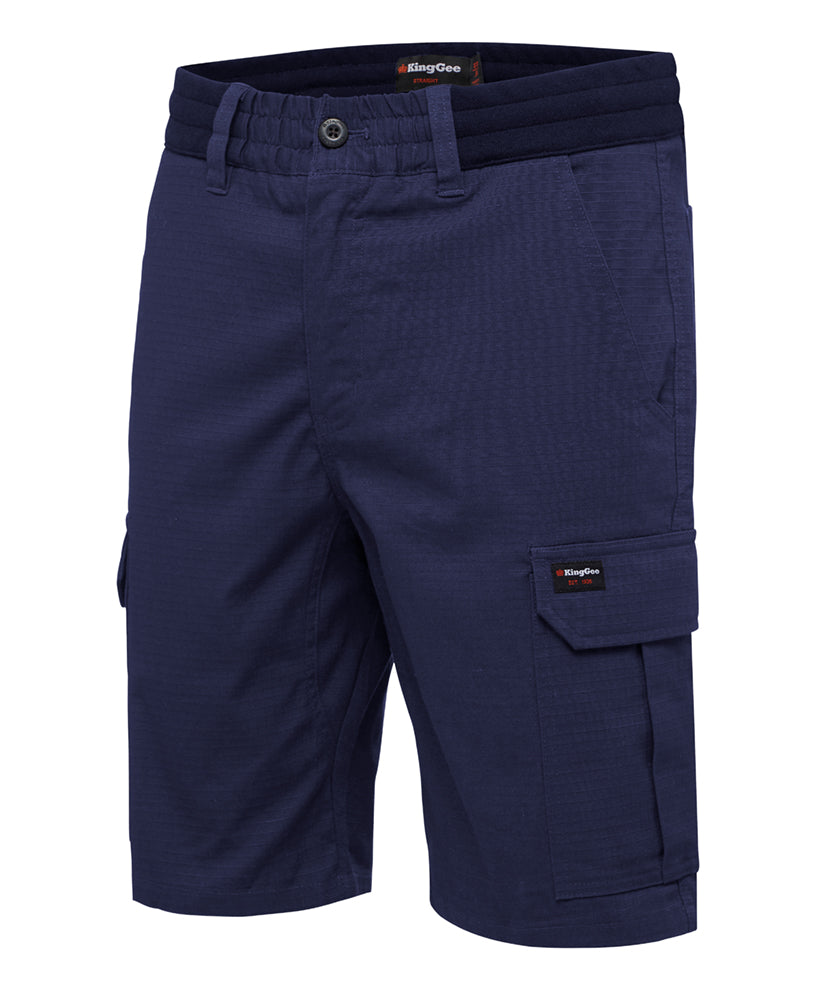 King Gee Rib Comfort Waist Short