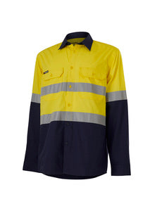 Workcool Vented Spliced Shirt Taped Long Sleeve