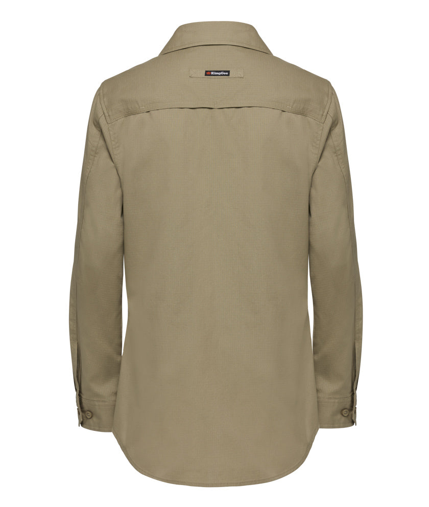 King Gee Women's Workcool 2 Shirt Long Sleeve