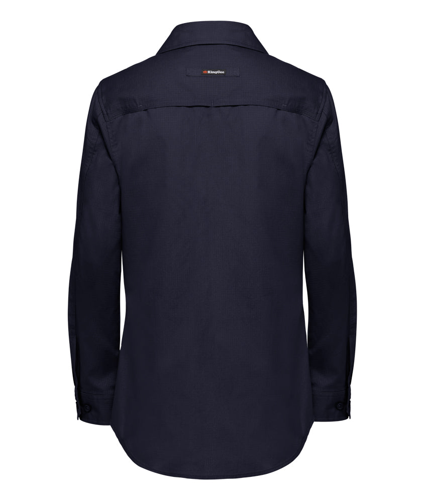 King Gee Women's Workcool 2 Shirt Long Sleeve