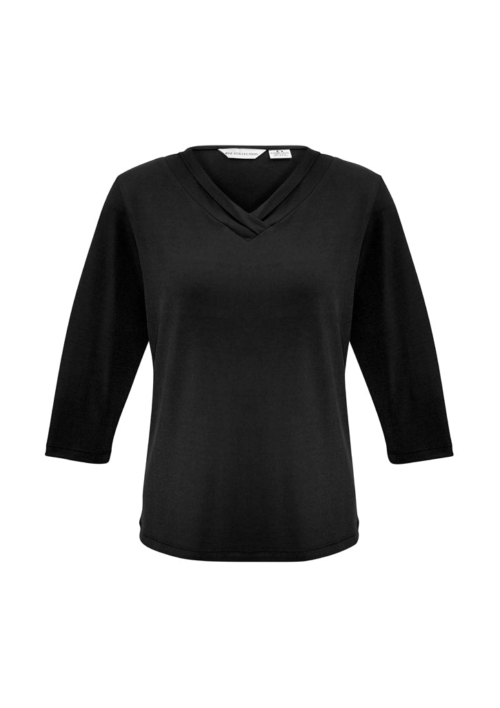 Ladies 3/4 Sleeve Lana Top