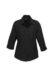 Ladies 3/4 Sleeve Oasis Plain Shirt