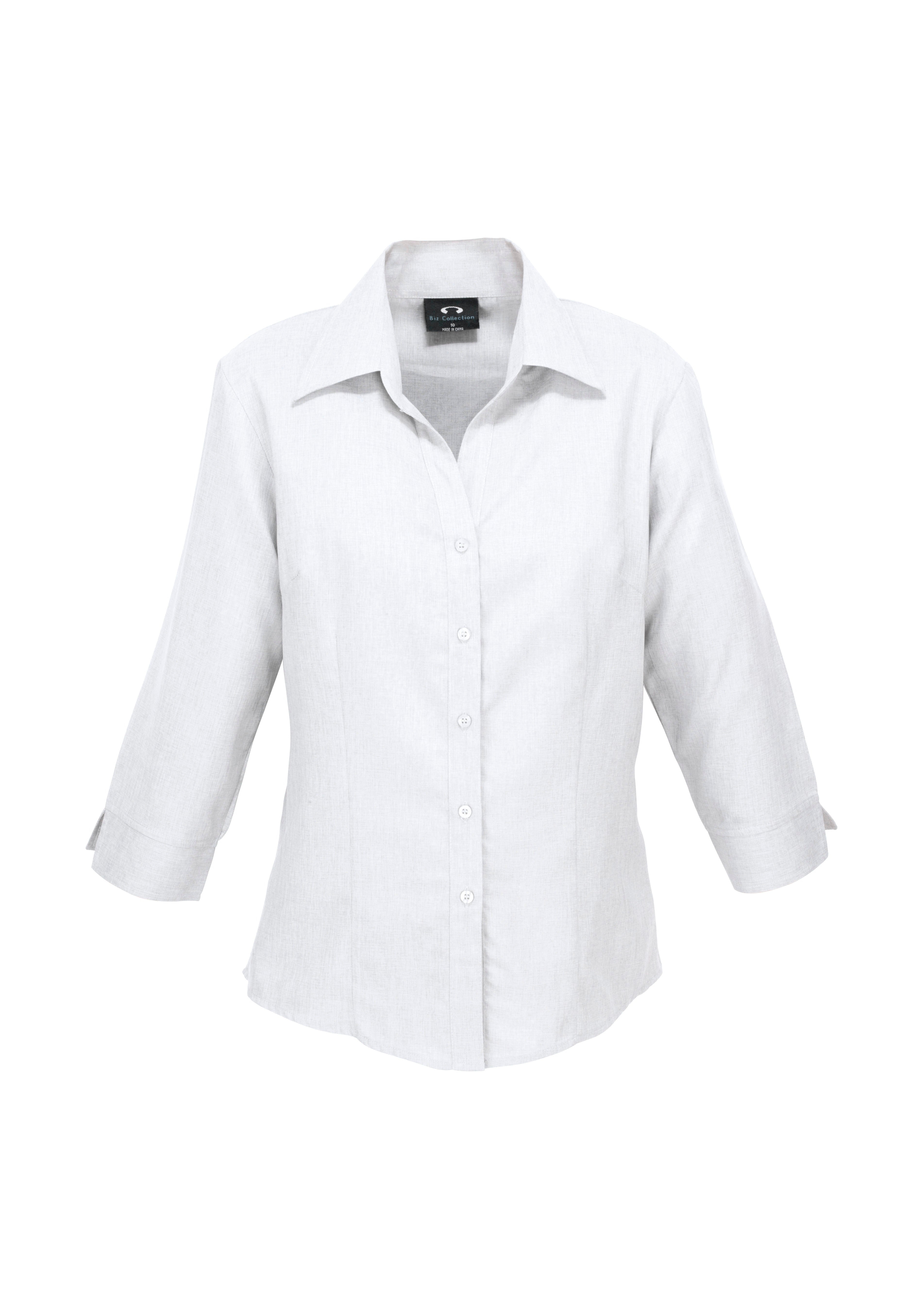 Ladies 3/4 Sleeve Oasis Plain Shirt