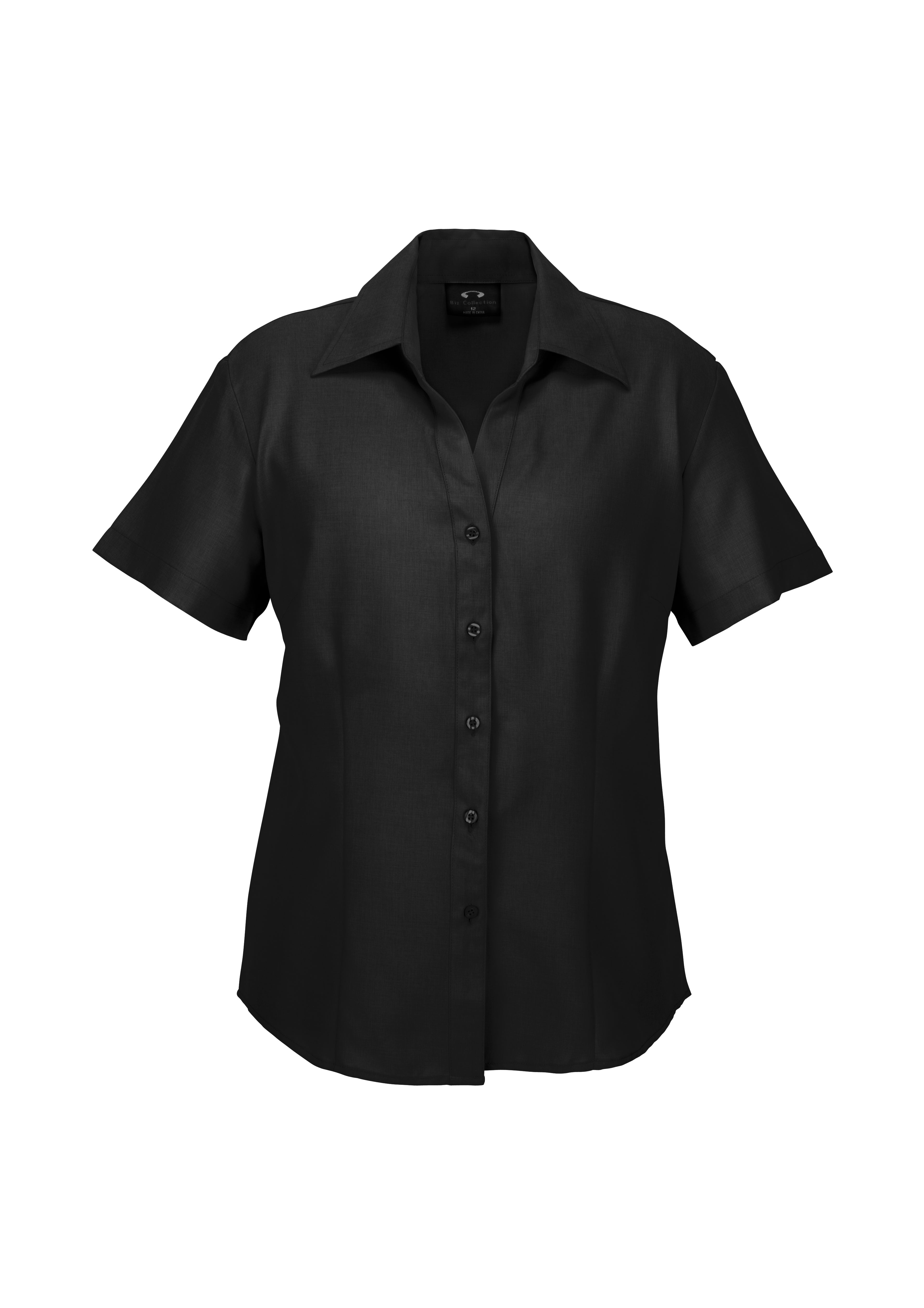 Ladies S/S Oasis Plain Shirt