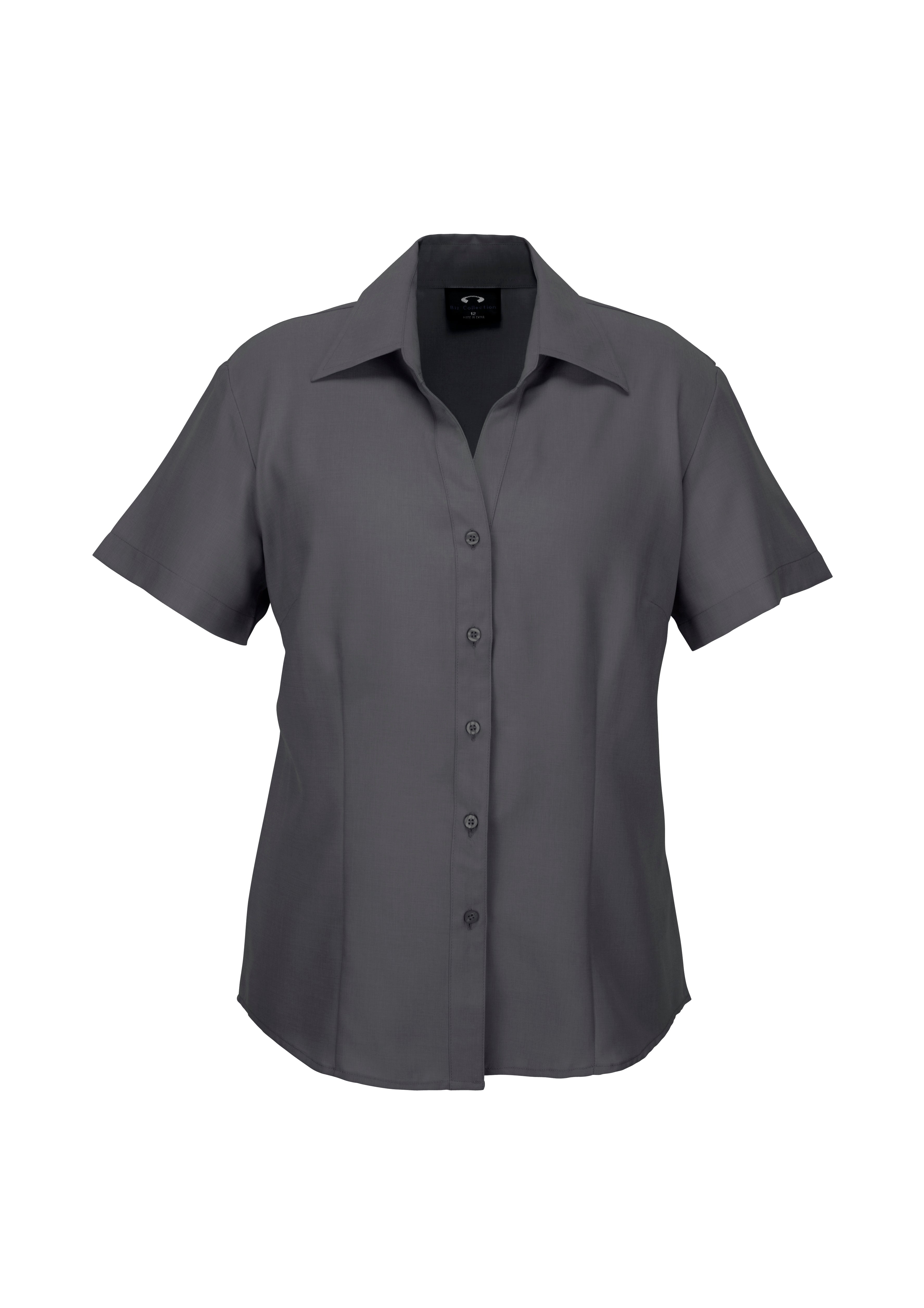 Ladies S/S Oasis Plain Shirt