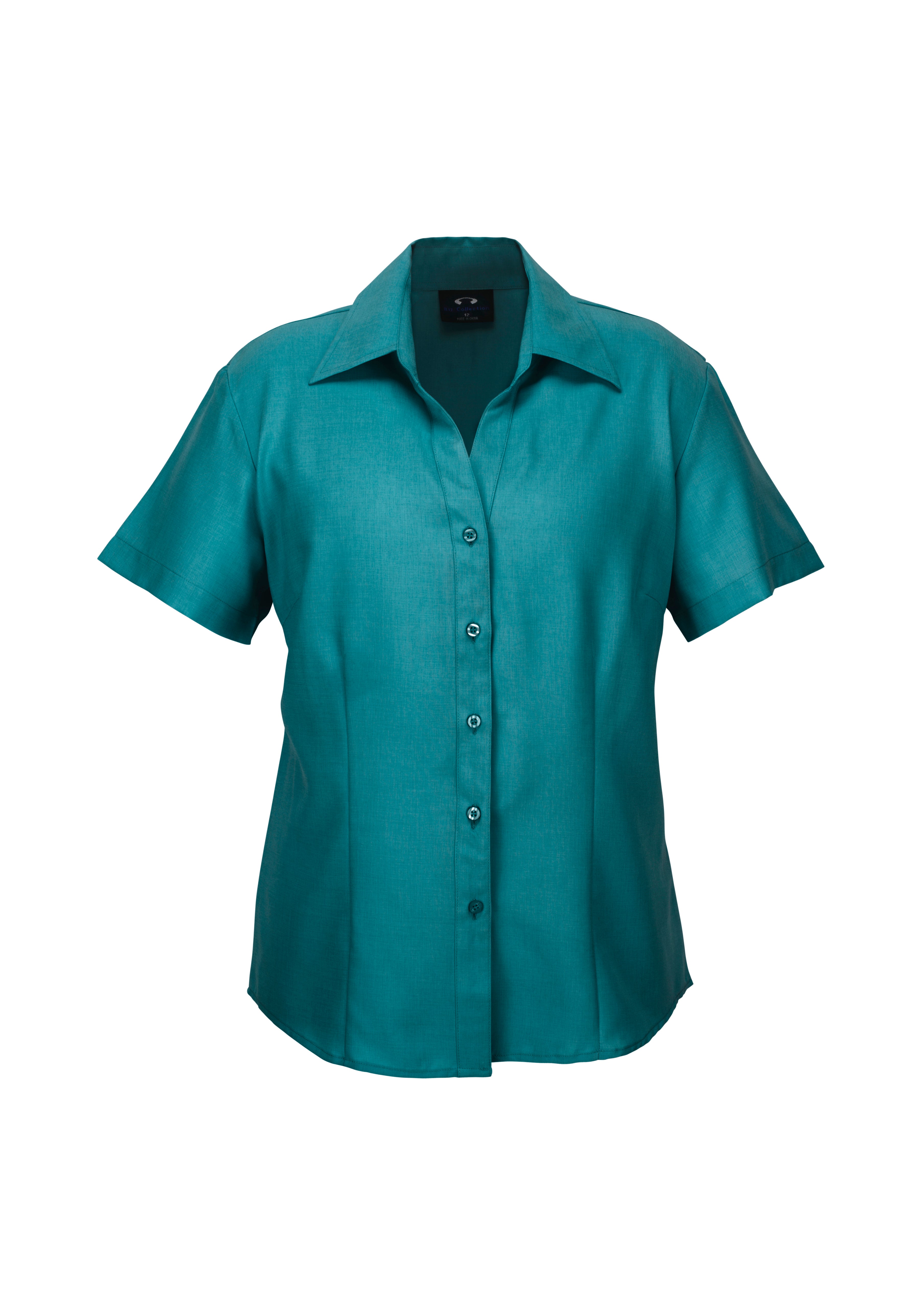 Ladies S/S Oasis Plain Shirt