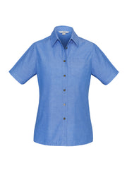 Women's Short Sleeve Chambray Shirt LB6200