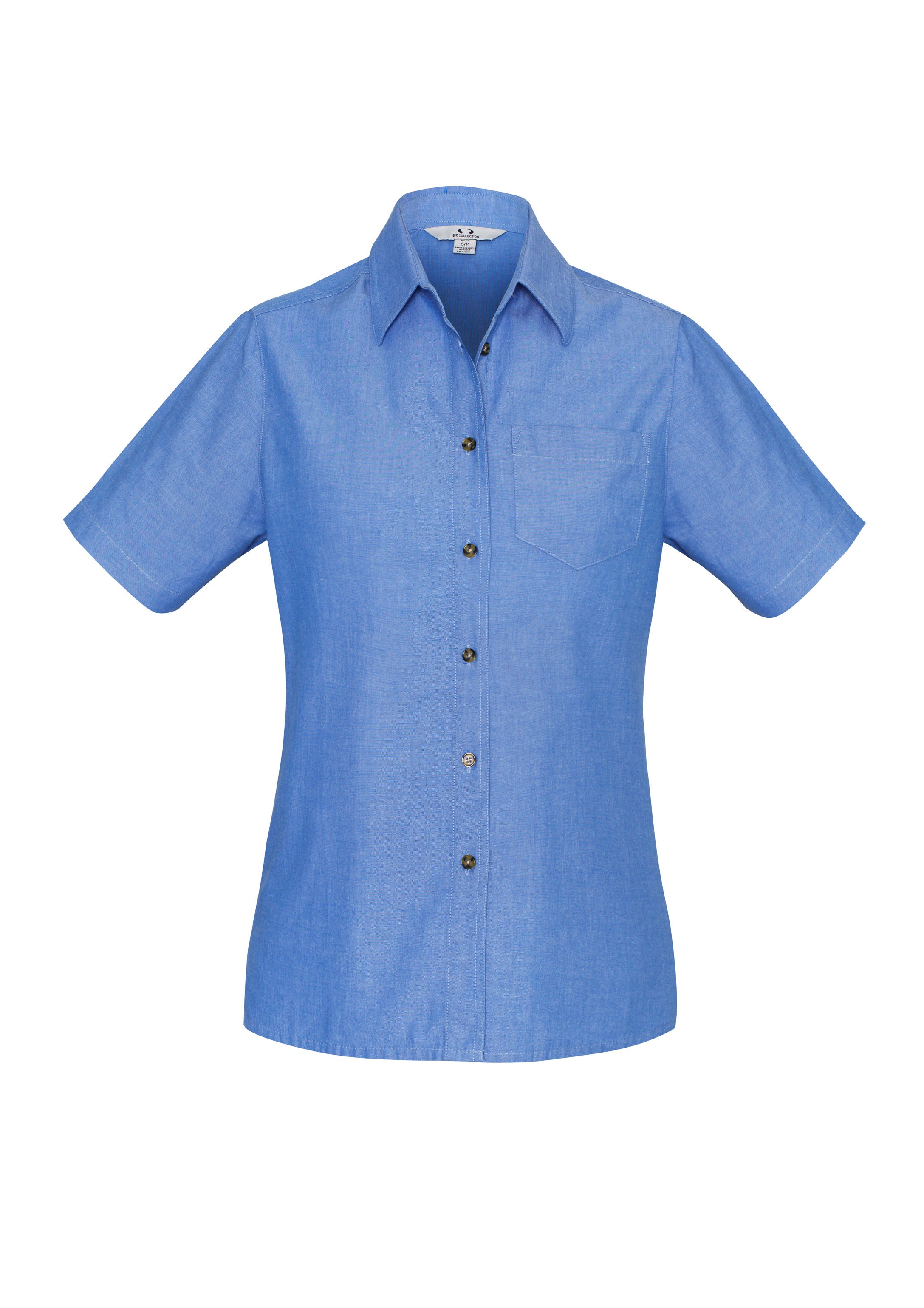 Women's Short Sleeve Chambray Shirt LB6200