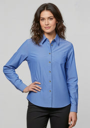 Women's Long Sleeve Chambray Shirt LB6201