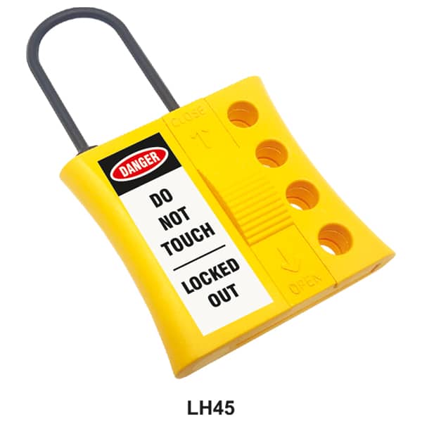 DE Electric Slider Hasp for 4 Locks / 3mm Shackle LH45