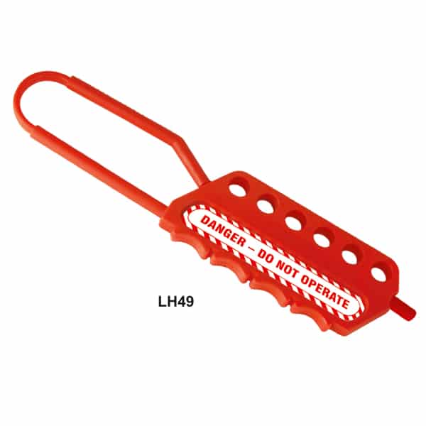 Flexible Lockout 6 Holes, 6mm Shackle Thickness, 80mm Clearance LH49