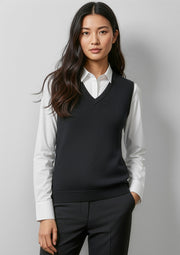 Women's V-neck Knit Vest LV3504