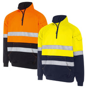 Mack 2T Taped 1/4 Zip Reycled Poly Fleece Jumper