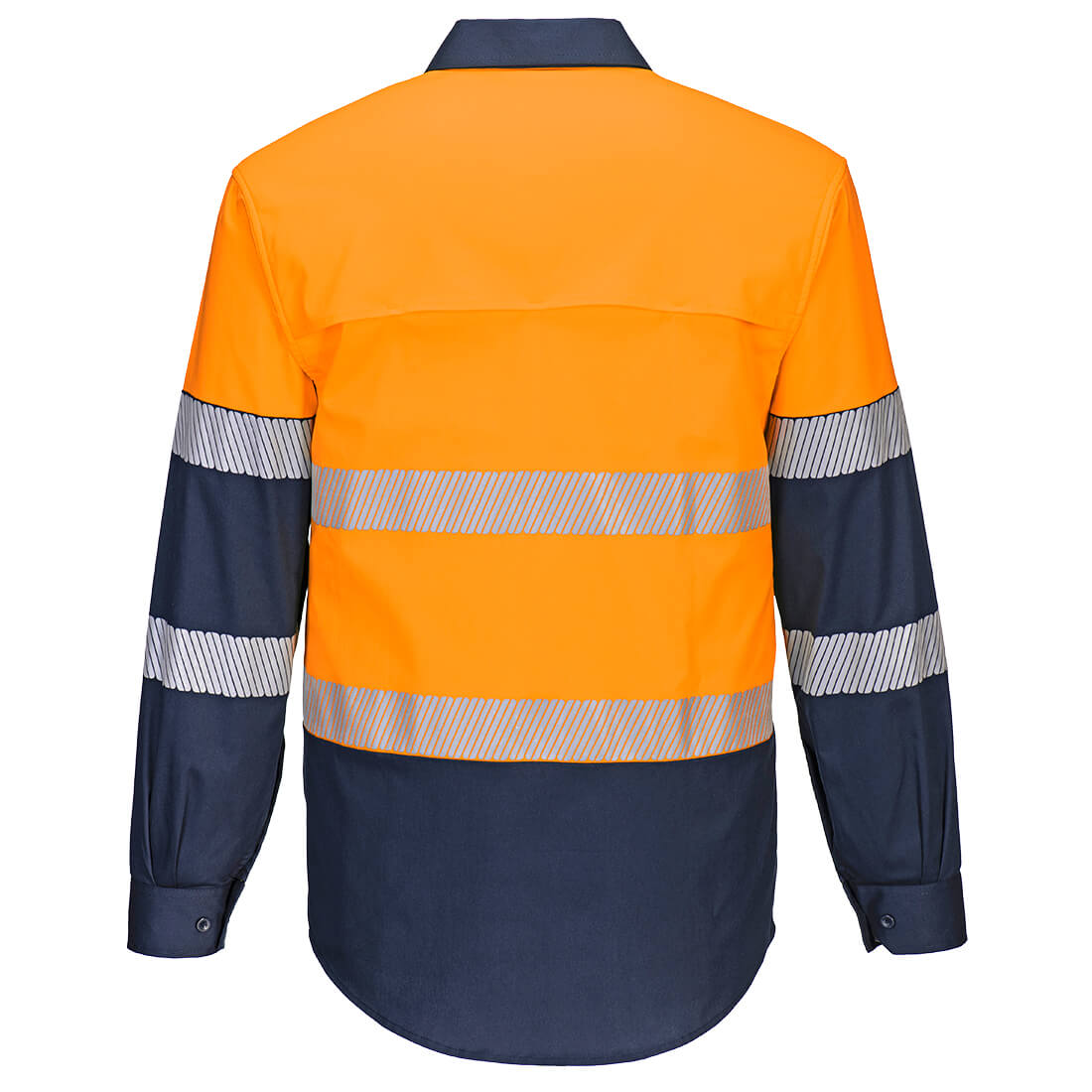 Hi Vis Stretch Contrast Shirt L/S