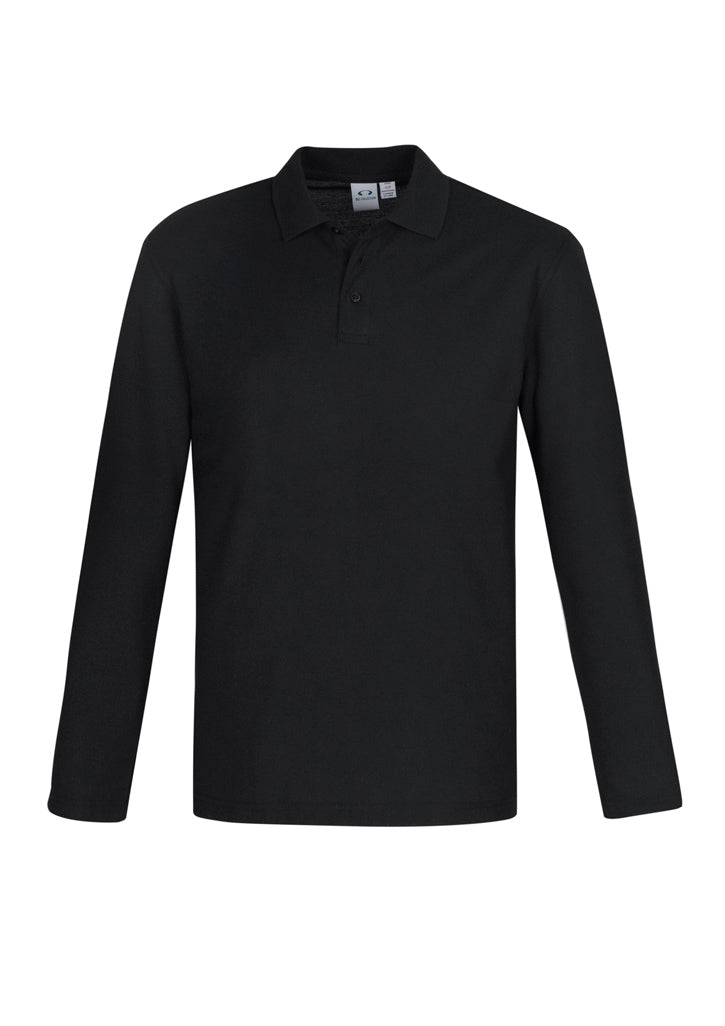 Biz Collection Crew Men's L/S Polo