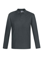 Biz Collection Crew Men's L/S Polo