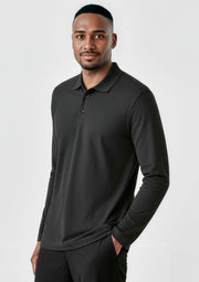 Biz Collection Crew Men's L/S Polo P400ML