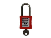 Padlock Lockout Plastic Body Keyed A Like 4 Pack