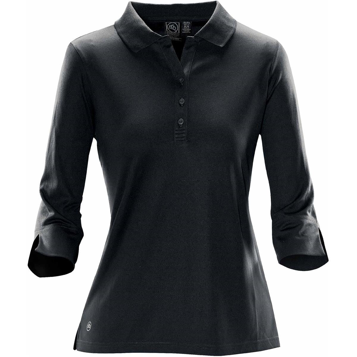Women's Eclipse Pique 3/4 Sleeve Polo