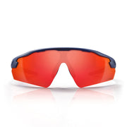 Phantoms Matte Navy Frame Red Reflector Lens