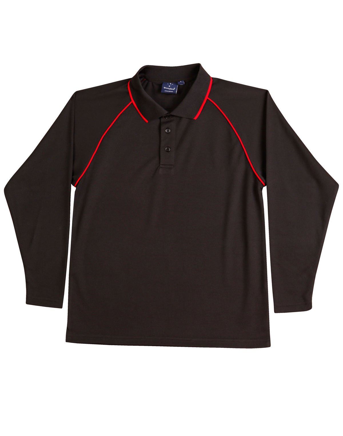 Men's Champion Long Sleeve Polo PS43