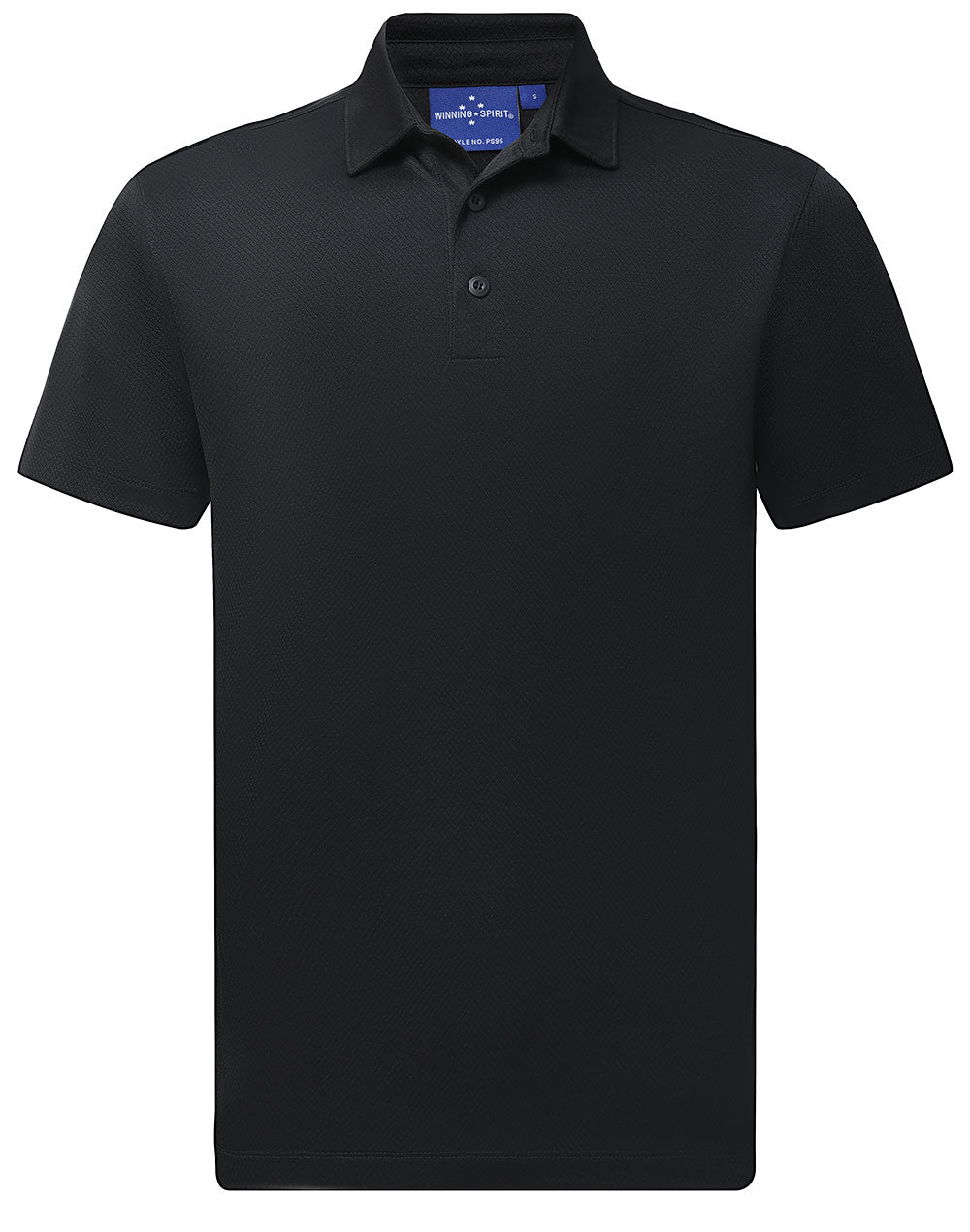 Mens Sustainable Jacquard Knit Polo PS95
