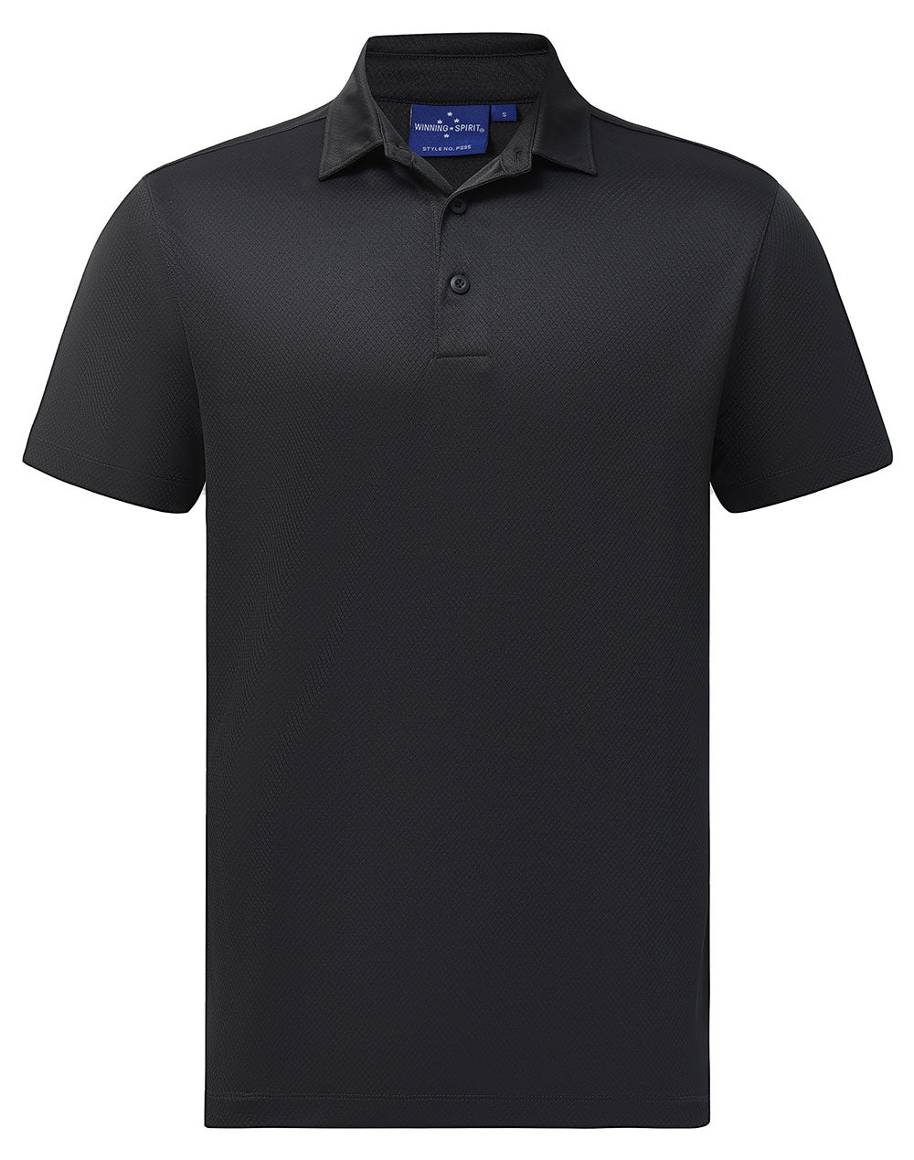 Mens Sustainable Jacquard Knit Polo PS95