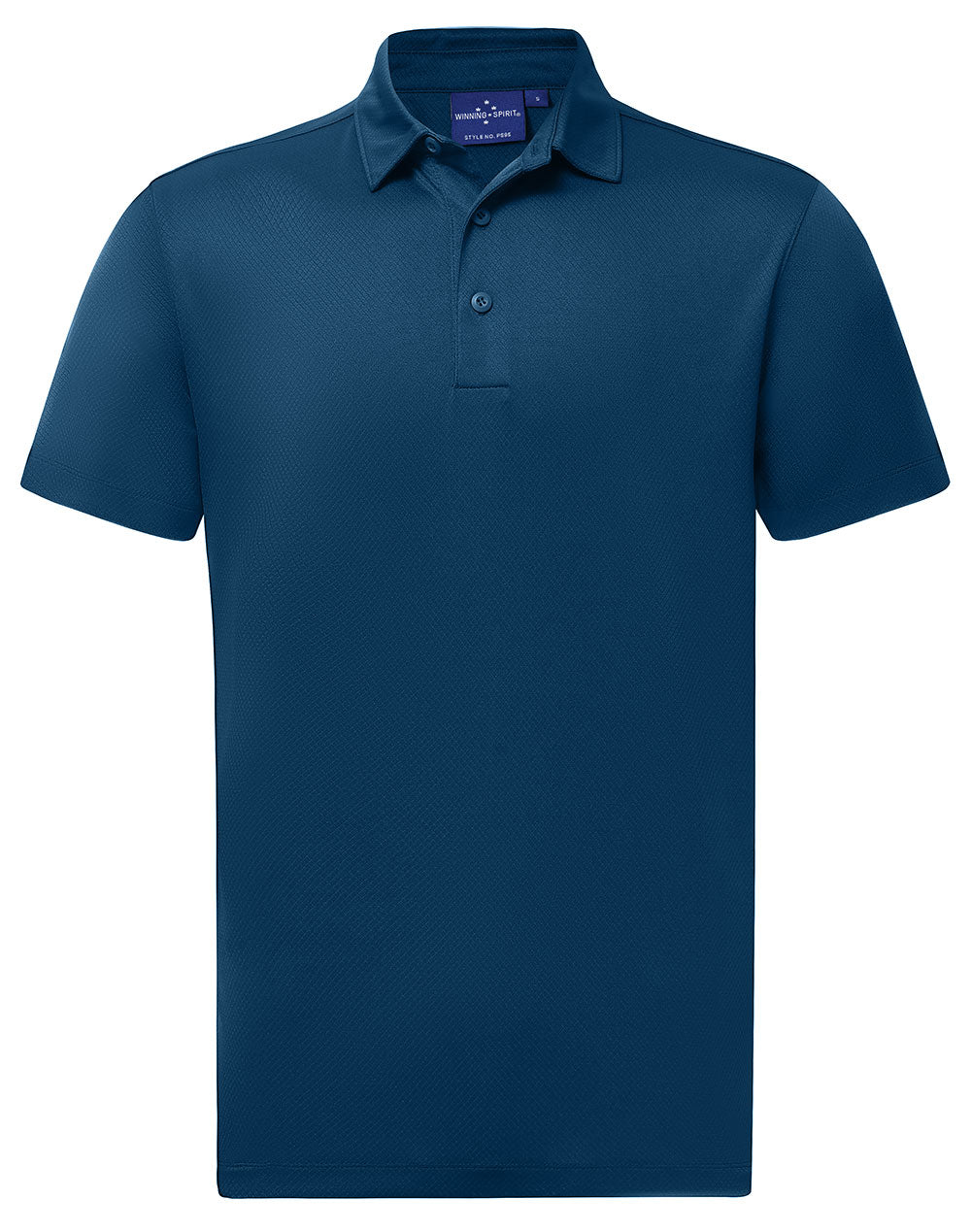 Mens Sustainable Jacquard Knit Polo PS95