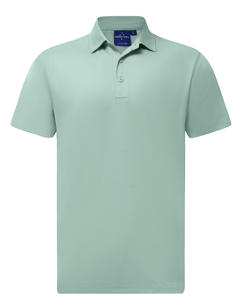 Mens Sustainable Jacquard Knit Polo PS95