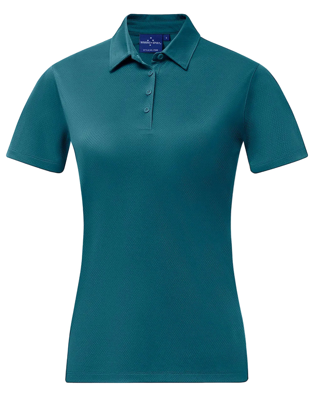 Ladies Sustainable Jacquard Knit Polo PS96