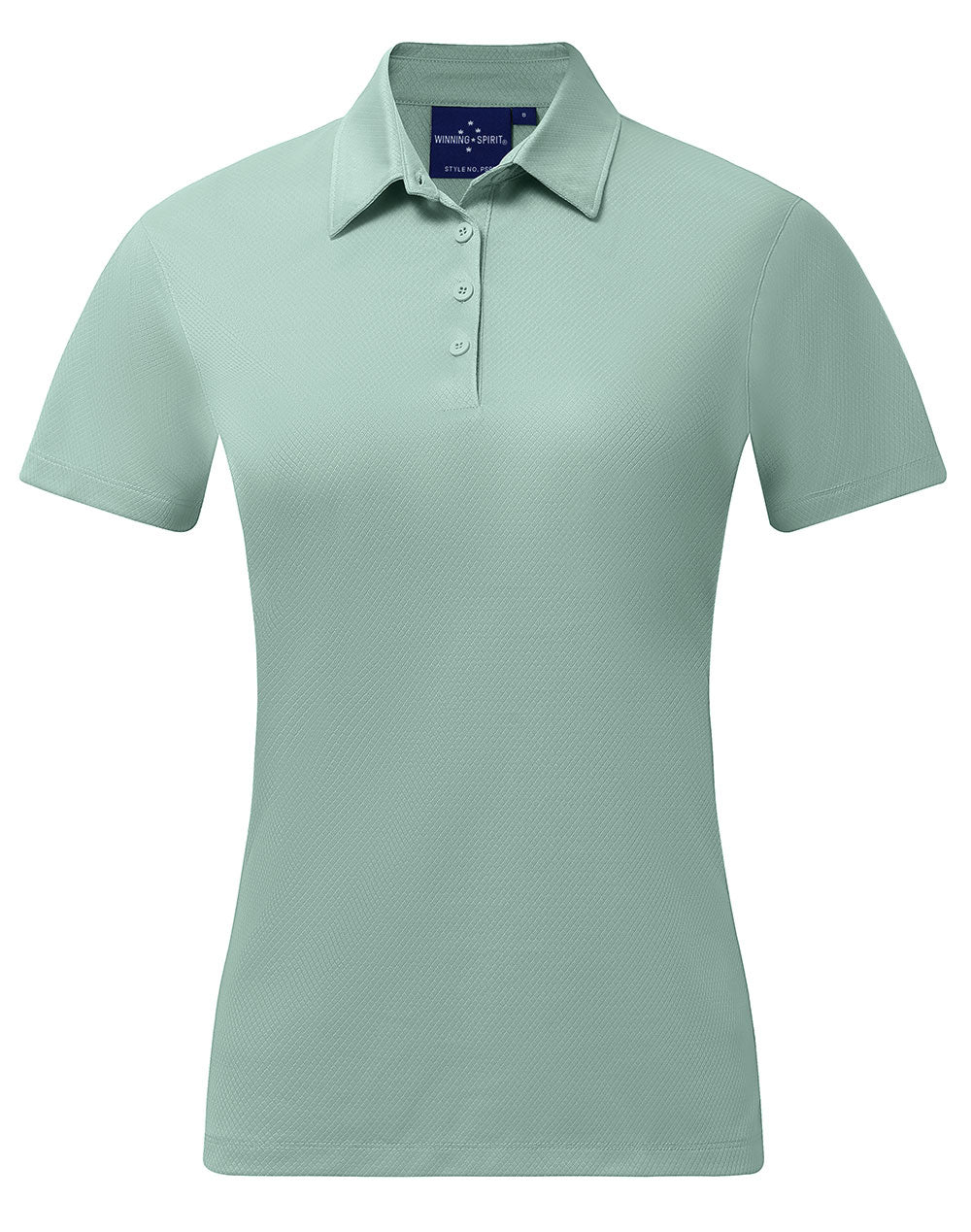 Ladies Sustainable Jacquard Knit Polo PS96