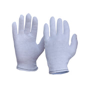Interlock Poly/Cotton Liner Hemmed Cuff Gloves Minimum 12 to Buy