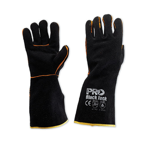 Pyromate Black Jack - Black & Gold Glove Large