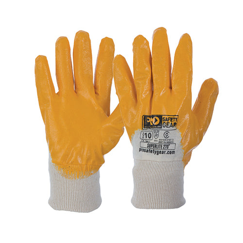 Super-lite Orange 3/4 Dipped Gloves Have to Buy In Lots of 12