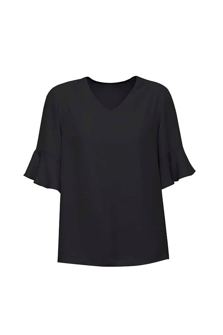Women's Aria Fluted Sleeve Blouse