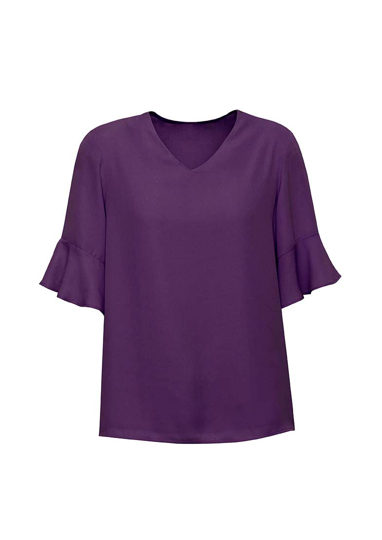 Women's Aria Fluted Sleeve Blouse
