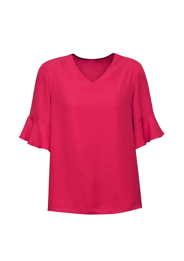 Women's Aria Fluted Sleeve Blouse