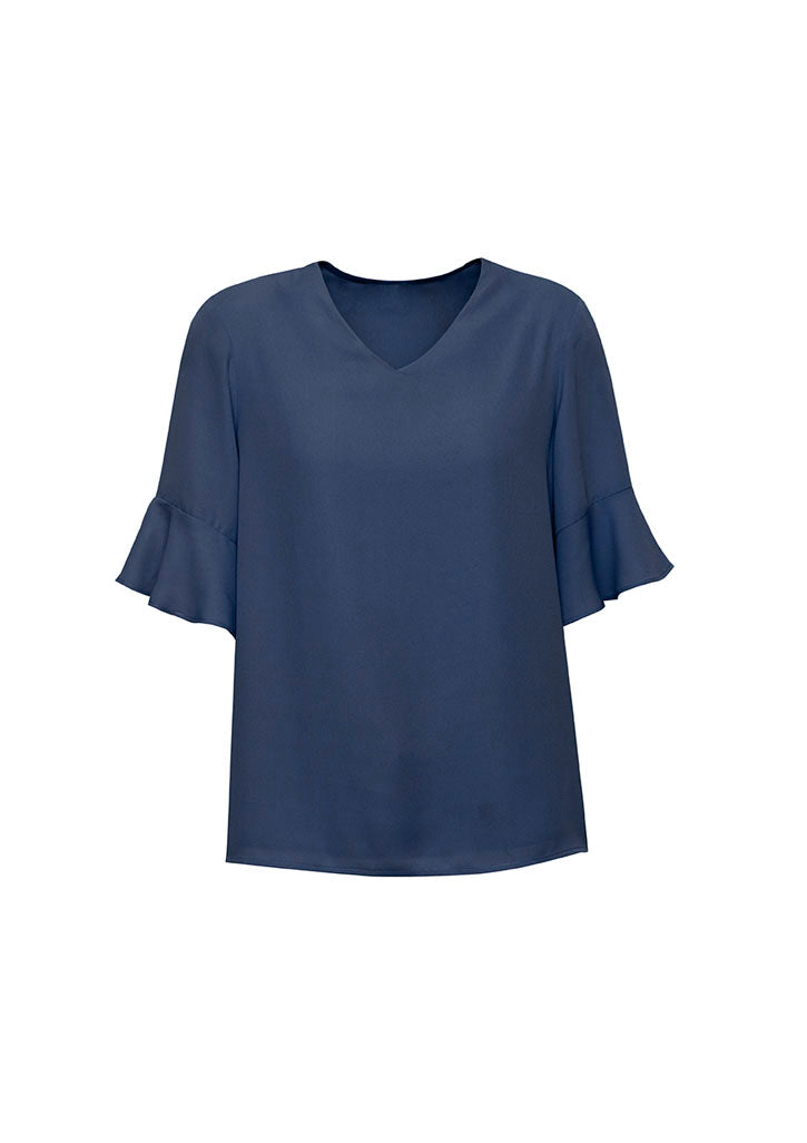Women's Aria Fluted Sleeve Blouse