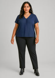 Scuba Ponte Women's Mid-rise Pull On Pant  RGP304L