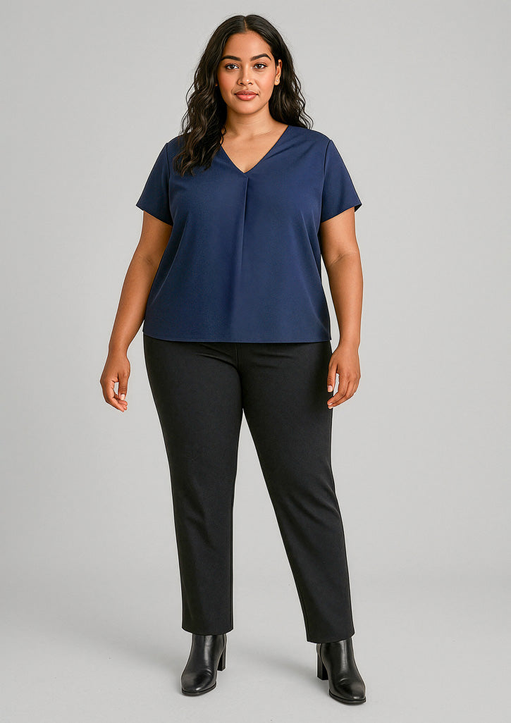 Scuba Ponte Women's Mid-rise Pull On Pant  RGP304L