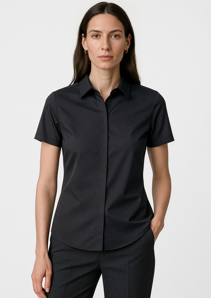 Charlie Womens Short Sleeve Shirt RS968LS