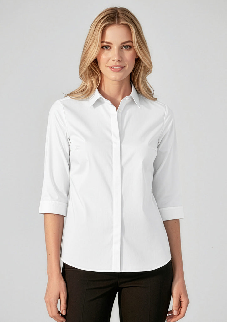 Charlie Womens 3/4 Sleeve Shirt RS968LT