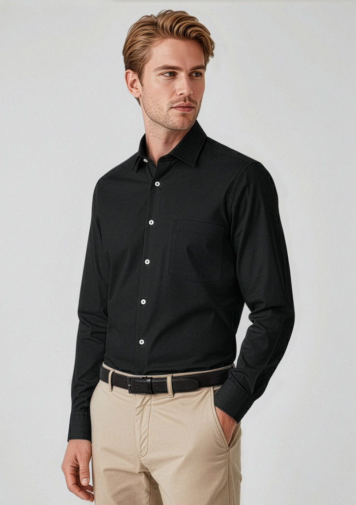 Charlie Mens Classic Fit Long Sleeve Shirt RS968ML
